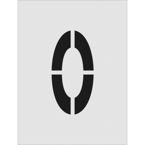 IM ステンシル O 文字サイズ250×125mm_