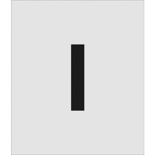 ＩＭ　ステンシル　Ｉ　文字サイズ１５０×９５ｍｍ＿