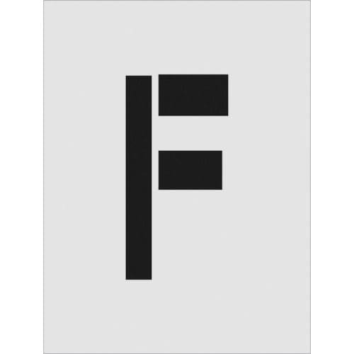 IM ステンシル F 文字サイズ250×125mm_