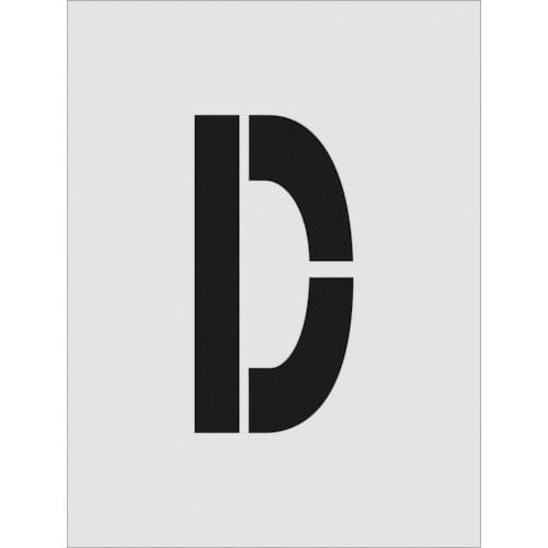 IM ステンシル D 文字サイズ250×125mm_