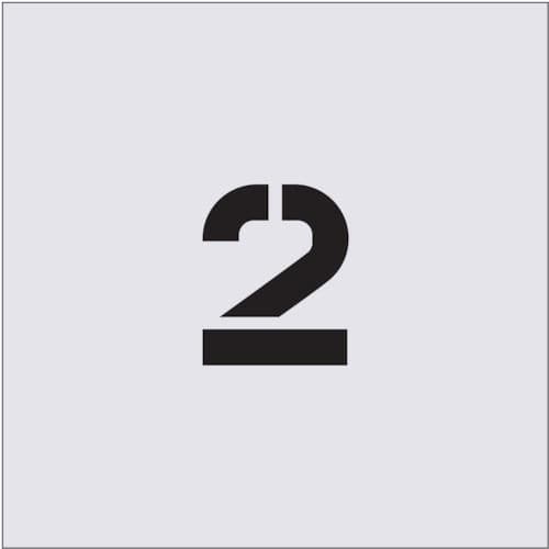 IM ステンシル 2 文字サイズ50×40mm_