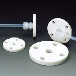 フロンケミカル　フッ素樹脂（ＰＴＦＥ）フランジ　１５Ａ×５Ｋ×ＲＣ１／２＿