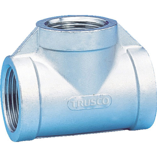 ＴＲＵＳＣＯ　ねじ込み管継手　ＳＵＳ　チーズ　２５Ａ＿