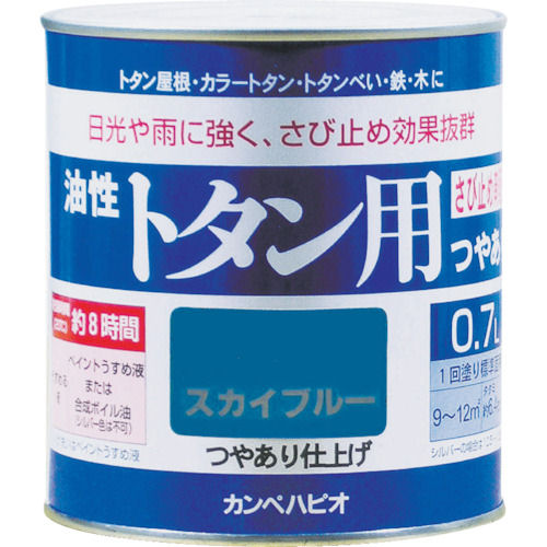 ＡＬＥＳＣＯ　カンペ　油性トタン用０．７Ｌグレー＿