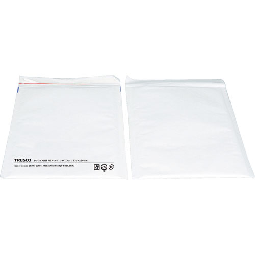 TRUSCO クッション封筒 PEフィルム 235×280mm 10枚入パック_
