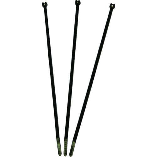 パンドウイット ステンレス爪ロック式ナイロン結束バンド 耐候性黒 (100本入)_