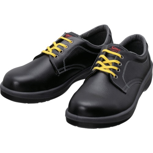 シモン　静電安全靴　短靴　７５１１黒静電靴　２４．５ｃｍ＿