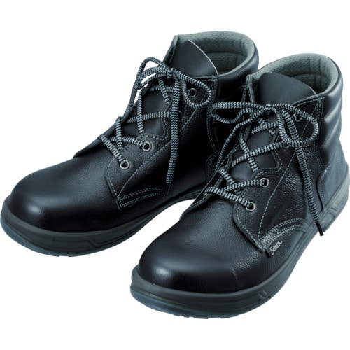 シモン　安全靴　編上靴　ＳＳ２２黒　２４．０ｃｍ＿