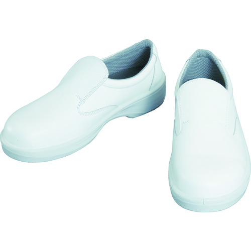 シモン　静電安全靴　短靴　７５１７白静電靴　各サイズ