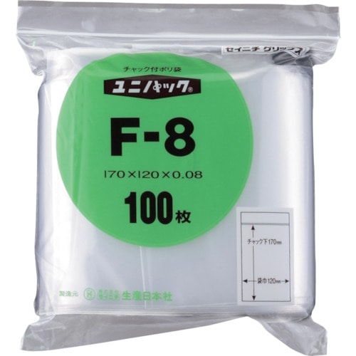 セイニチ 「ユニパック」 F-8 170×120×0.08 100枚入_