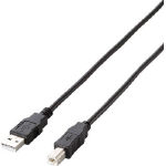 エレコム EURoHS指令準拠エコUSB2.0ケーブル0.5mブラック_