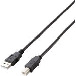 エレコム EURoHS指令準拠エコUSB2.0ケーブル1mブラック_