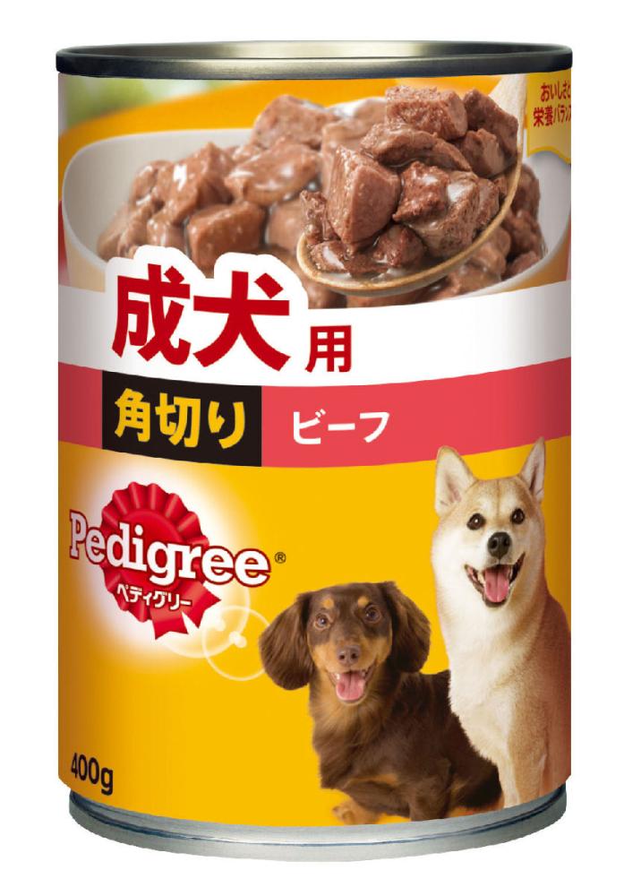 マース　ペディグリー　成犬用角切りビーフ　４００ｇ