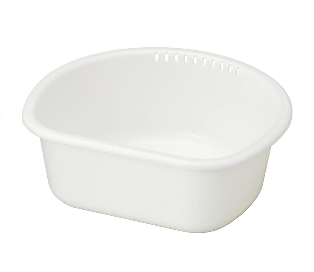 ＡＬ　ＰＣ洗い桶Ｌ　Ｄ型　ホワイト