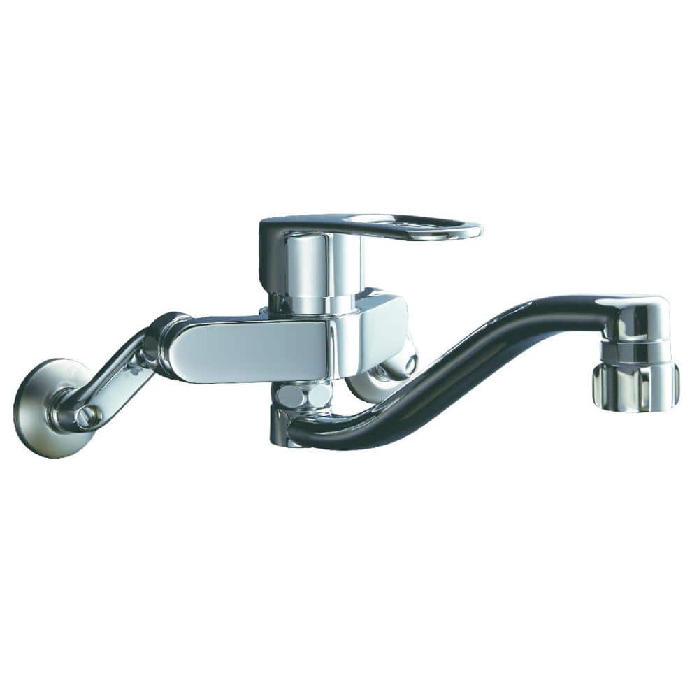 SANEI　シングル混合栓　K1712K-13 Amazon.co.jp: SANEI(サンエイ) シングル混合栓 キッチン用 壁