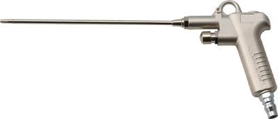 TRUSCO エアダスター ボタン式 プラグタイプ ノズル200mm_
