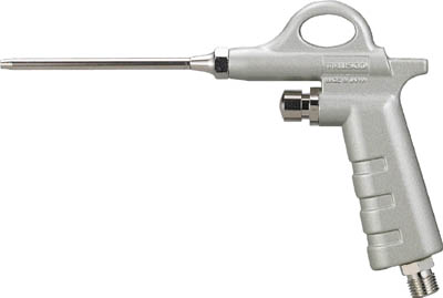 TRUSCO エアダスターボタン式 ニップルタイプ ノズル100mm_
