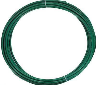 TRUSCO ポリウレタンチューブ 10X6.5mm 10m巻 緑_
