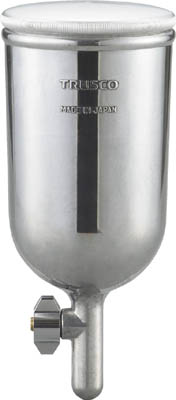 TRUSCO 塗料カップ 重力式用 容量0.5L 脚付_