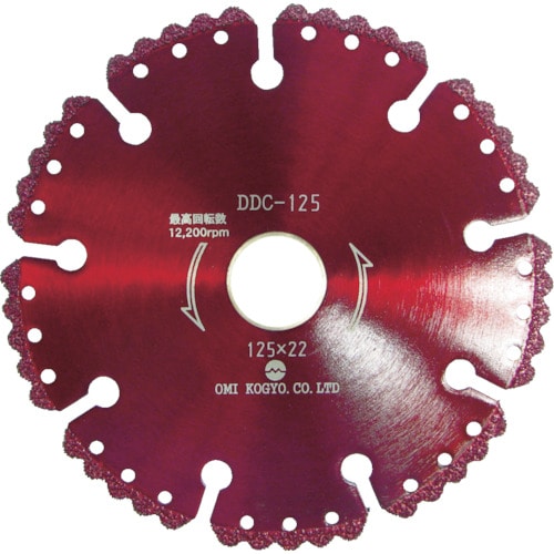 大見　コンクリート用溶着ダイヤカットソー　１２５ｍｍ＿
