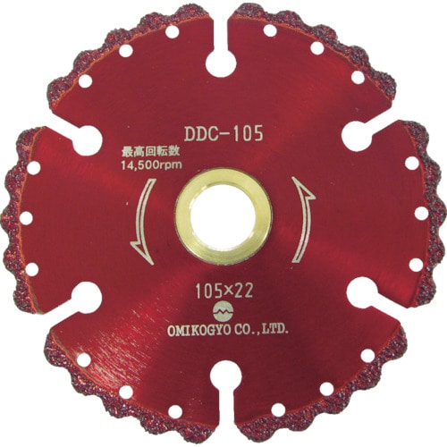 大見　コンクリート用溶着ダイヤカットソー　１０５ｍｍ＿