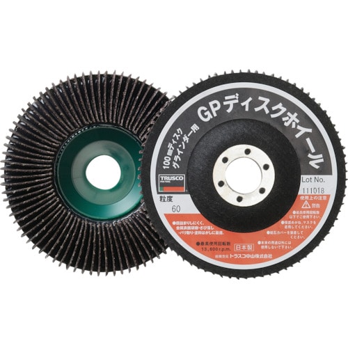 ＴＲＵＳＣＯ　ＧＰディスクホイール　垂直植え　１００　５枚入　６０＃＿