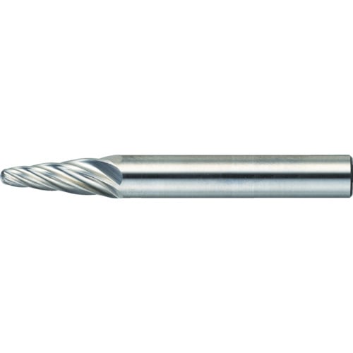 TRUSCO 超硬バー テーパー型 6(14°)X刃長19X軸6 アルミカット_
