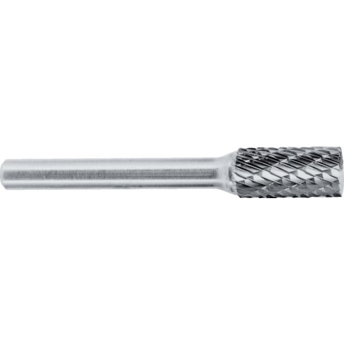 スーパー　超硬バーシャンク径６ミリ（円筒エンド刃型）ダブルカット（刃径１６．０＿