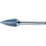 NRS 超硬バー 軸径6(mm)トンガリDカット_