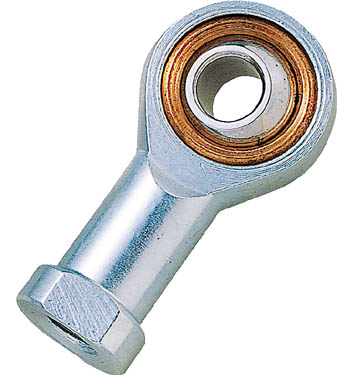 TRUSCO ロッドエンド 無給油式 メネジ10mm (2個入)_