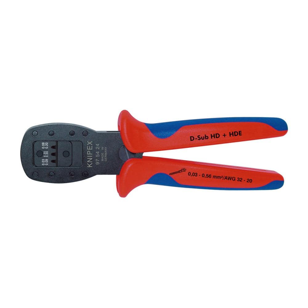 KNIPEX(クニペックス) 平行圧着プライヤー 190mm コンフォートハンドル 9754-24