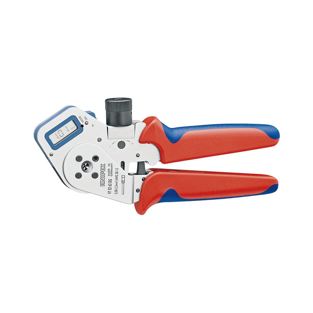 KNIPEX デジタル圧着ペンチ 195mm コンフォートハンドル 9752-63DG