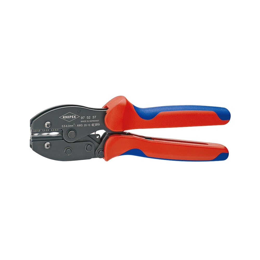 ＫＮＩＰＥＸ（クニペックス）　圧着プライヤー　２２０ｍｍ　コンフォートハンドル　９７５２－３７