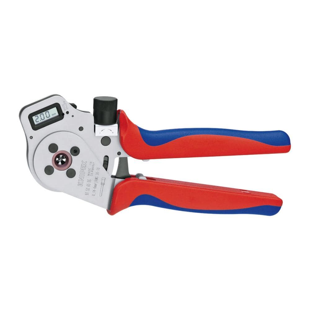 KNIPEX デジタル圧着ペンチ 250mm コンフォートハンドル 9752-65DG