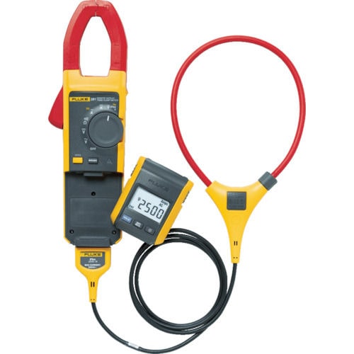 ＦＬＵＫＥ　リモート・ディスプレイＡＣ／ＤＣ電流クランプメーター（真の実効値＿