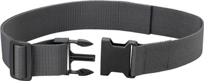 TRUSCO ワンタッチバックルワーキングベルト 50mm幅 グレー_