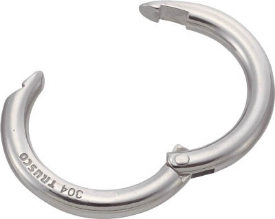 ＴＲＵＳＣＯ　チェーンキャッチ　ステンレス製　線径４×長さ２０ｍｍ　（２個入）＿
