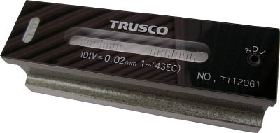 ＴＲＵＳＣＯ　平形精密水準器　Ｂ級　寸法２００　感度０．０５＿