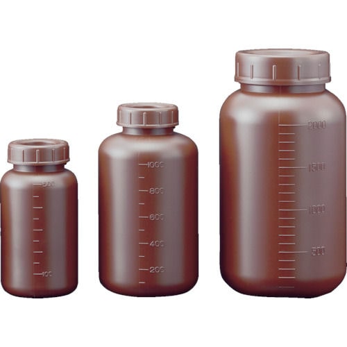 サンプラ　フロロバリア遮光広口瓶　５００ｍＬ＿