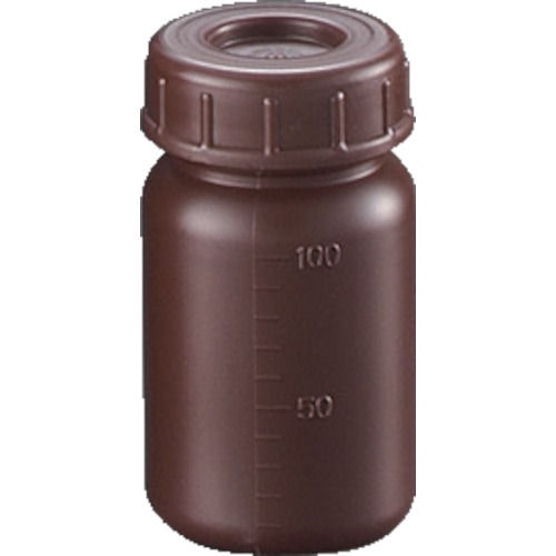 サンプラ　ＰＥ広口遮光瓶　１００ｍＬ　（２００個入）＿