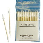 JCB 工業用綿棒A754S-S-12 (12本入)_
