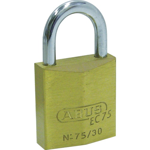 ＡＢＵＳ　真鍮南京錠　ＥＣ７５－３０　ディンプルシリンダー　バラ番＿