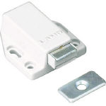 スガツネ工業　大型マグネラッチＭＬ８０型　ホワイト（１４０－０５０－２７１）＿