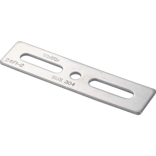 TRUSCO ジョイント金具24型フラット ステン寸法100 穴数3_