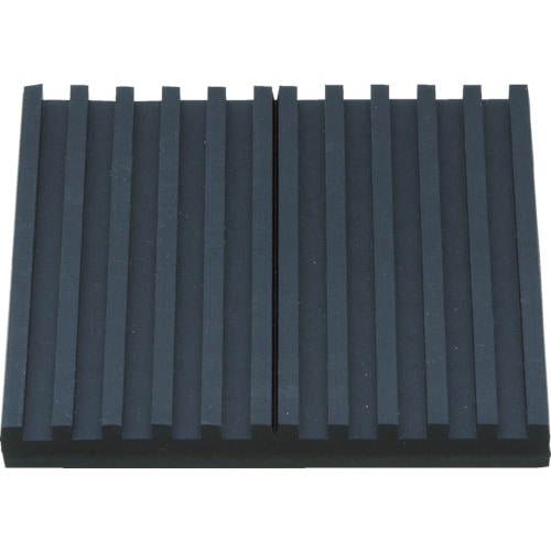 TRUSCO 防振パット 耐熱・耐油性 10X100X100_