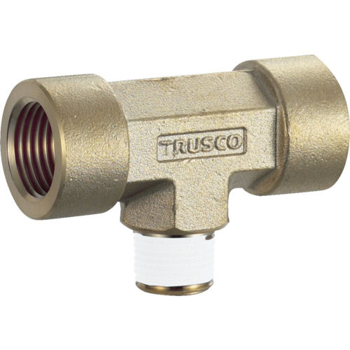 TRUSCO ねじ込み継手 チーズ RC3/8XR1/4XRC3/8異径_