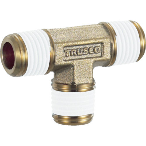 ＴＲＵＳＣＯ　ねじ込み継手　チーズ　Ｒ１／４ＸＲ１／４ＸＲ１／４＿