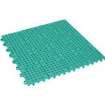 テラモト　タッチマットツー　３００×３００ｍｍ　緑＿