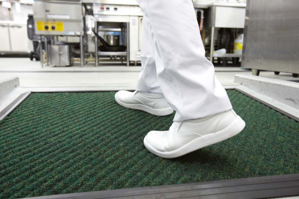 消毒マットベース（シリコン仕様）セット（＃６）グリーン