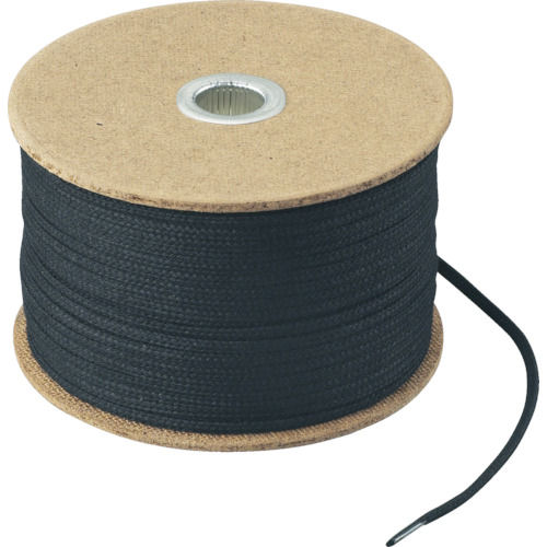 ＴＲＵＳＣＯ　ケーブルしばりひも　幅４ｍｍＸ長さ５０ｍ　黒＿